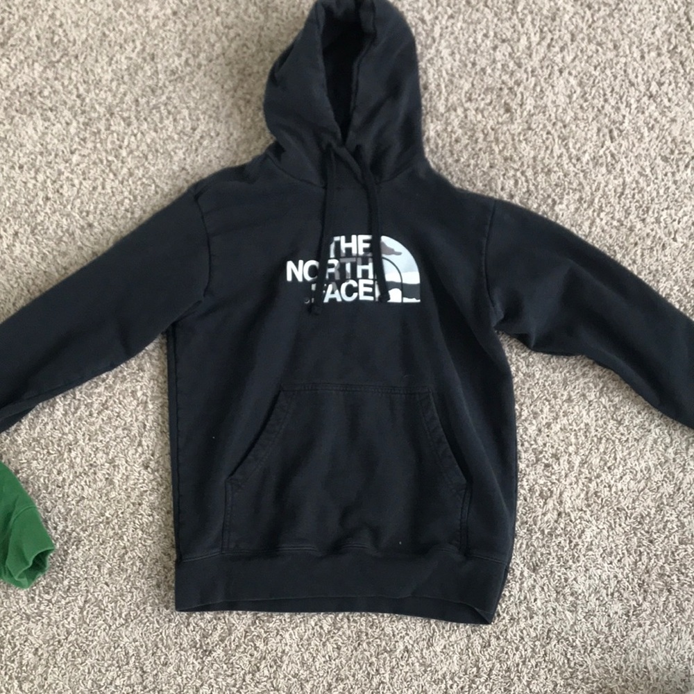 2 The North Face sweatshirts